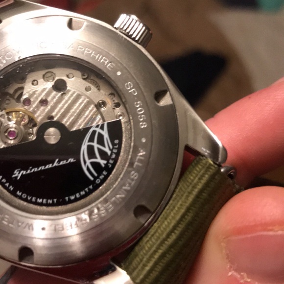 (SOLD)Men’s spinnaker watch - Picture 6 of 8